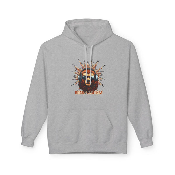 Roar with Rhythm Hoodie — Tribal Lion Graphic Pullover