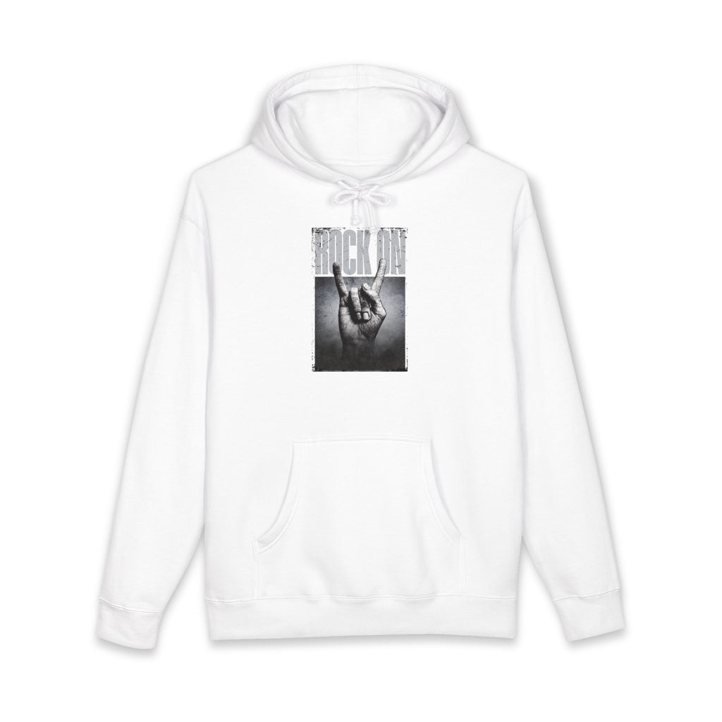 Hoodie — 'Rock On' Hand Graphic Pullover