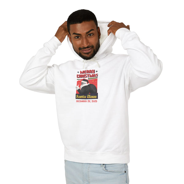Christmas Santa Claus Vintage Poster Hoodie