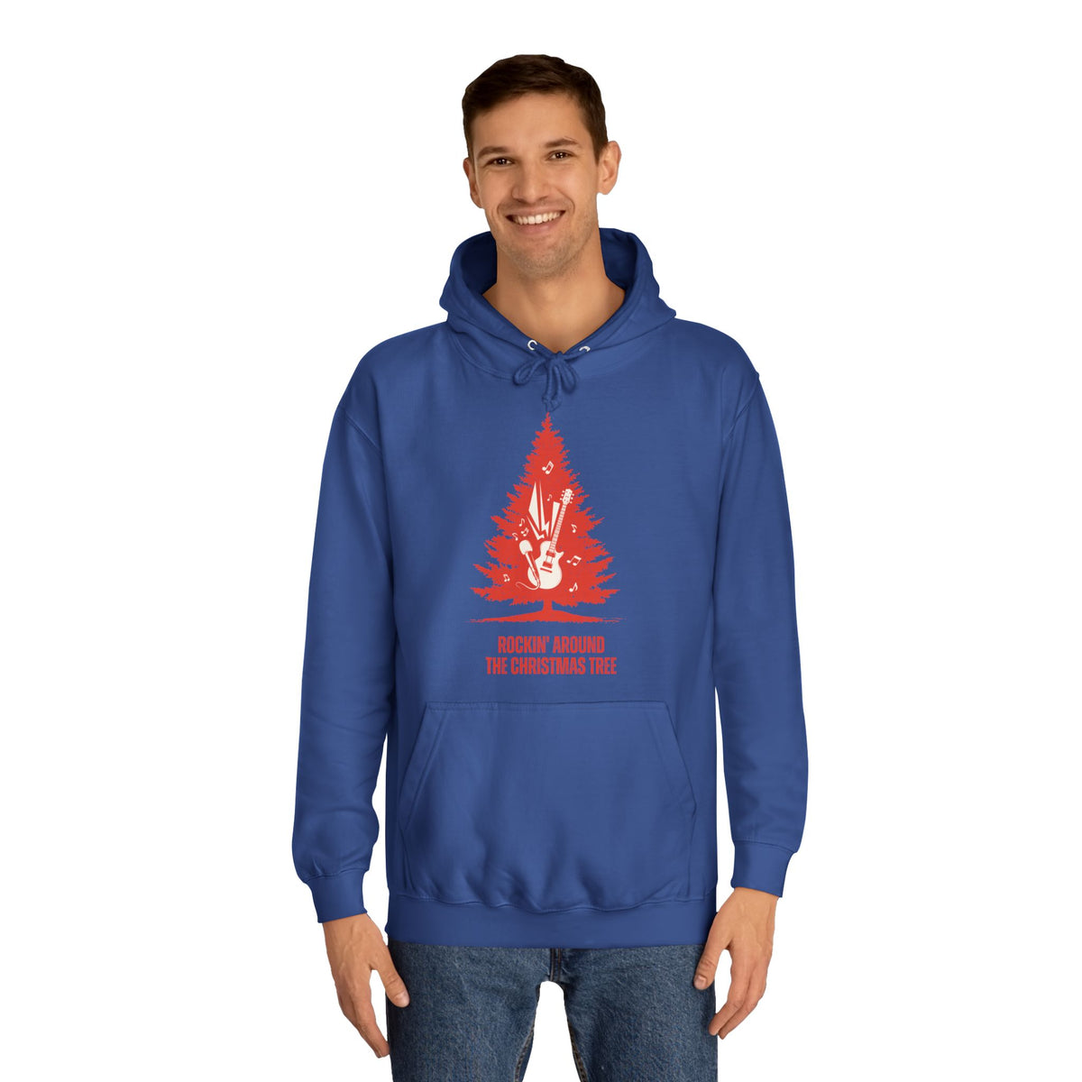 Christmas Tree Bunny Hoodie