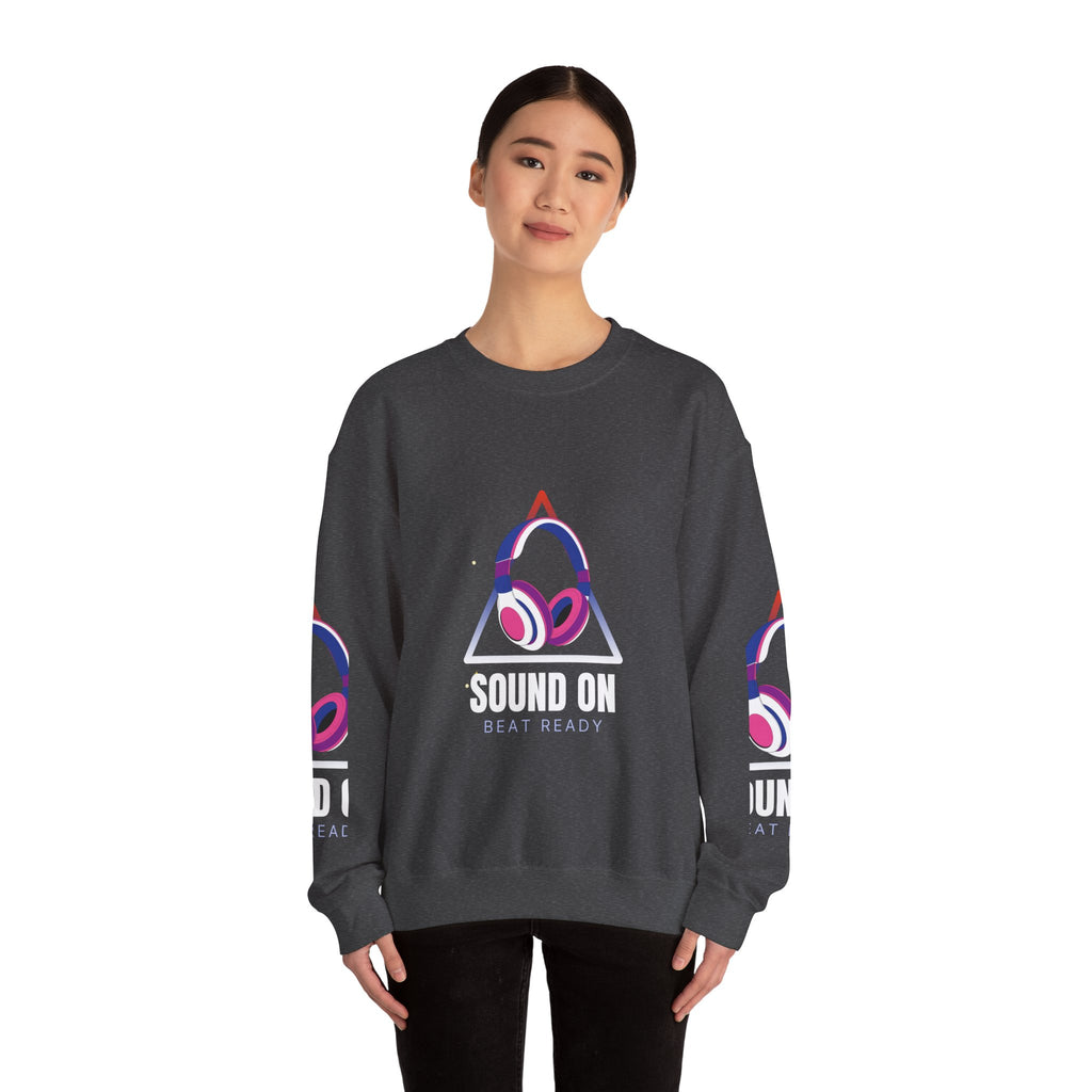 Headphones Crewneck Sweatshirt | Women
