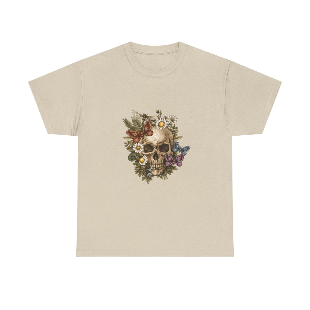 Floral Skull Tee