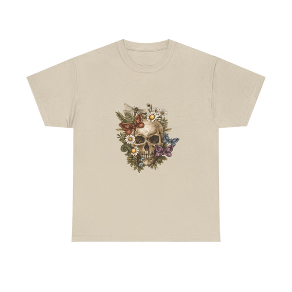 Floral Skull Tee
