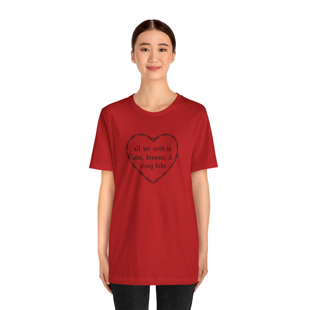 All We Need Is Love, Dreams & Stray Kids Tee