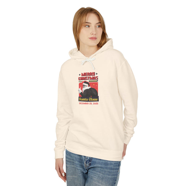 Christmas Santa Claus Vintage Poster Hoodie