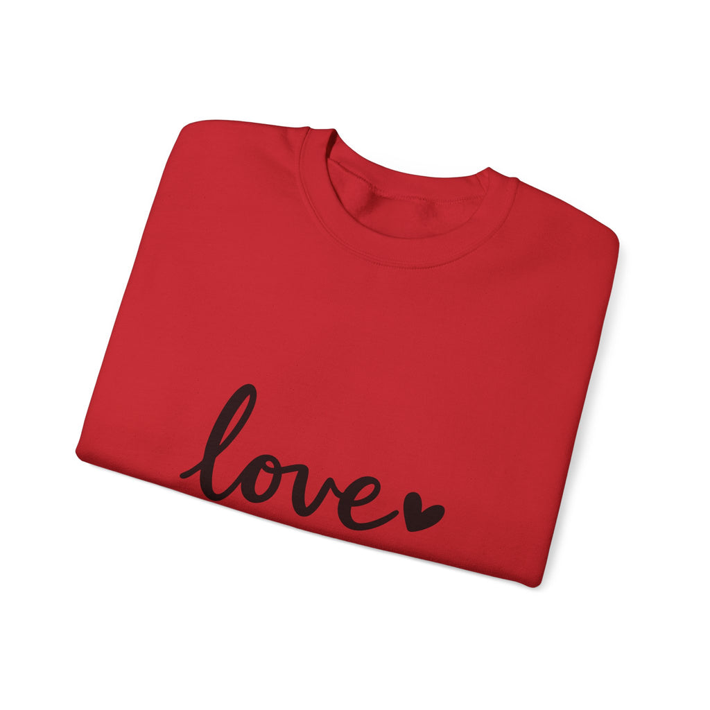 Love Script Crewneck Sweatshirt