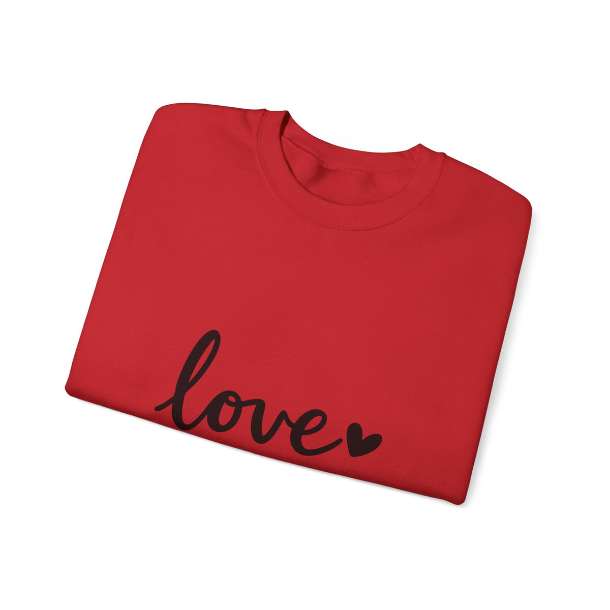 Love Script Crewneck Sweatshirt