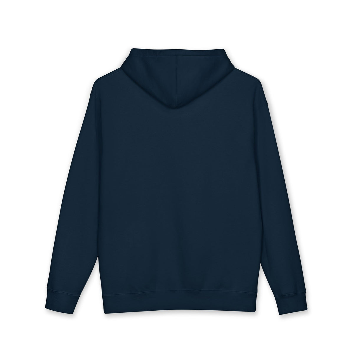Hoodie — "Built" Angel Wings Graphic Pullover