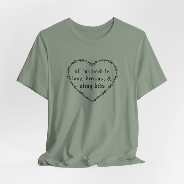 All We Need Is Love, Dreams & Stray Kids Tee
