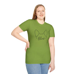Cat Ears 'Blink' Graphic T‑Shirt