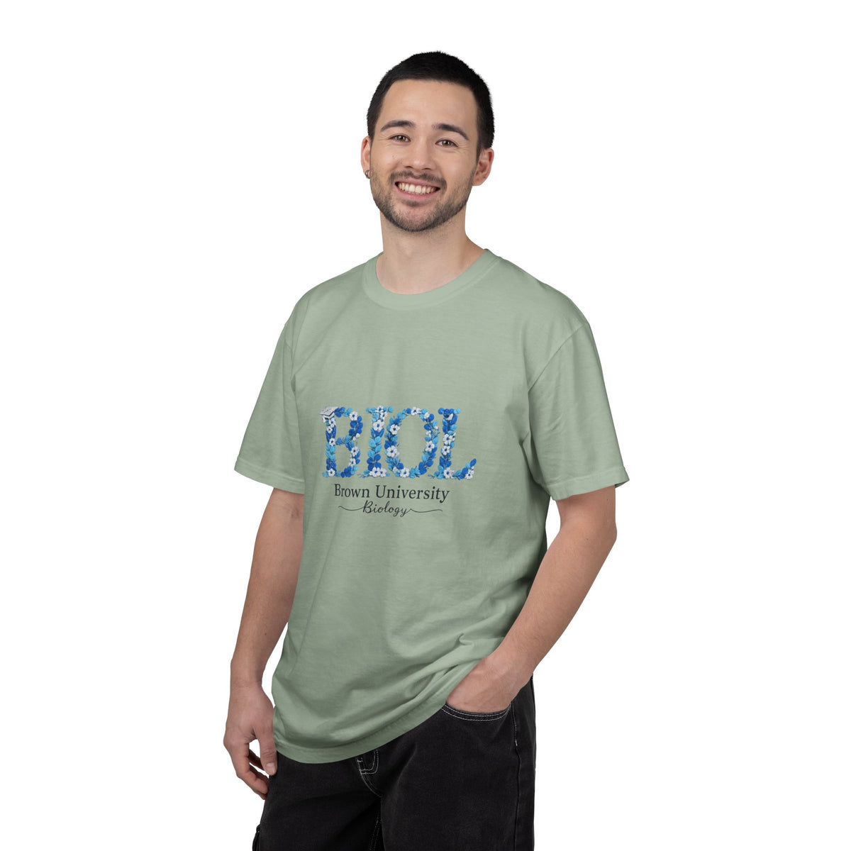 Biology Floral 'BIOL' T-Shirt