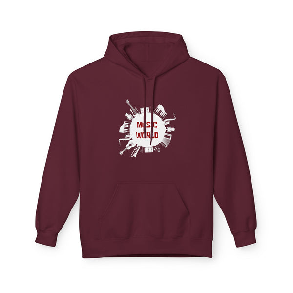 Hoodie - "Misc World" Music Instrument Graphic Pullover