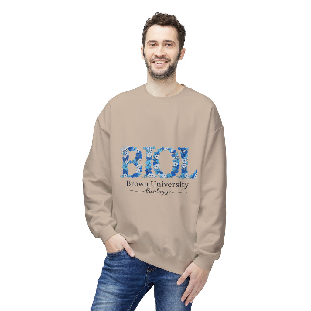 Biology Floral 'BIOL' Crewneck Sweatshirt