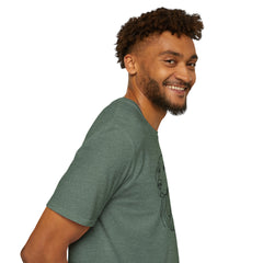 Minimal Line Art Dog Portrait T-Shirt