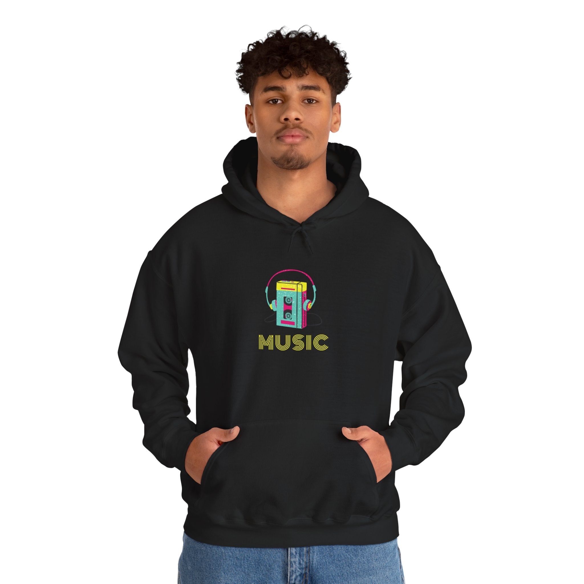 Retro Jukebox Music Hoodie Secondary image