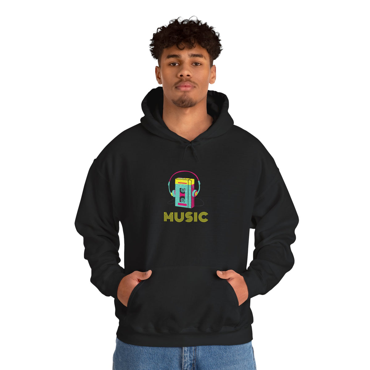 Retro Jukebox Music Hoodie