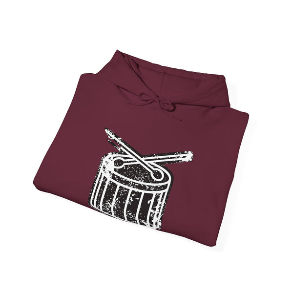 Drum & Sticks Vintage Graphic Hoodie
