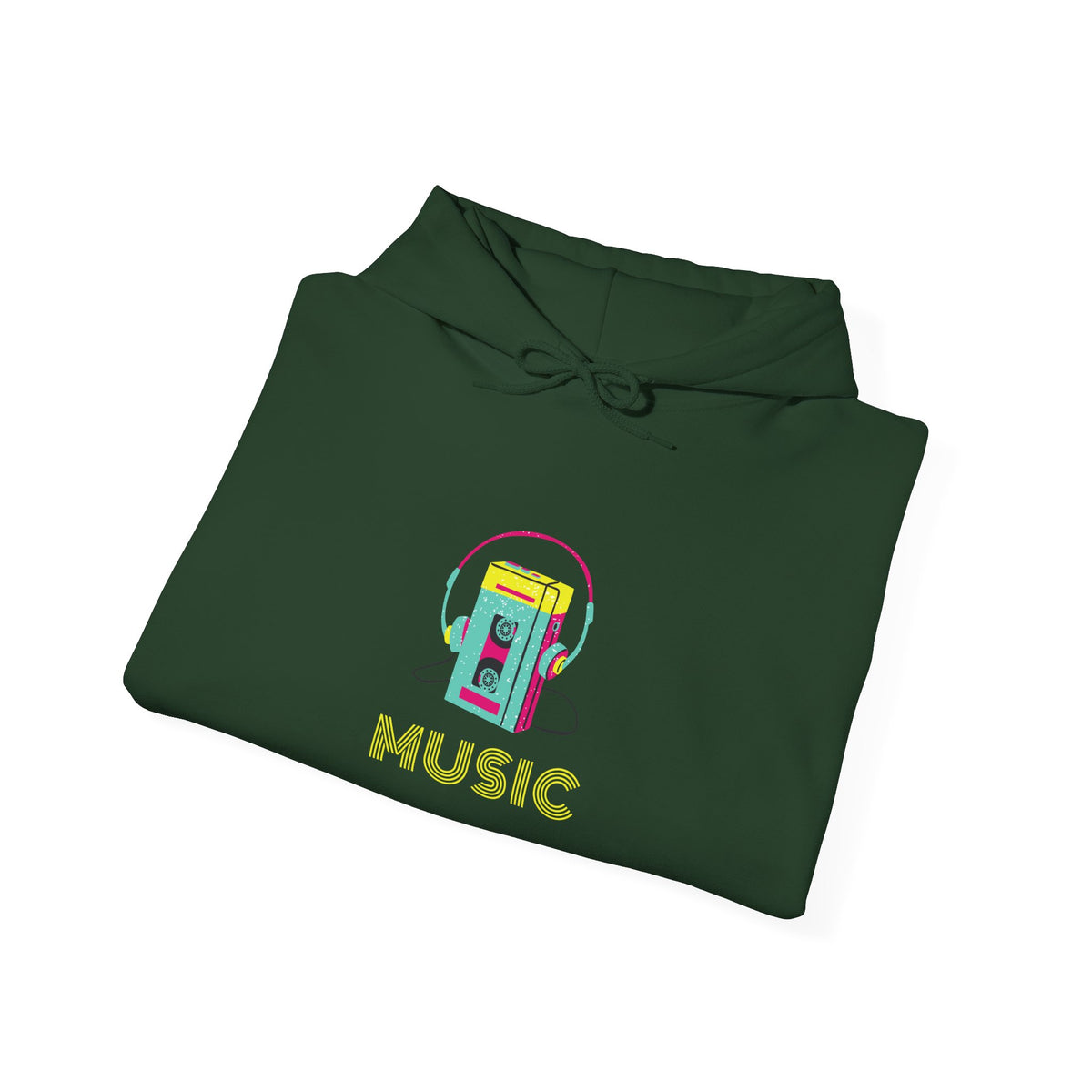 Retro Jukebox Music Hoodie