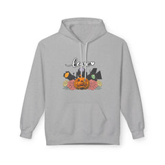 Halloween Pumpkin Floral Hoodie