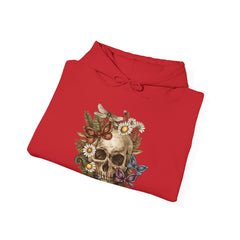 Floral Skull Hoodie