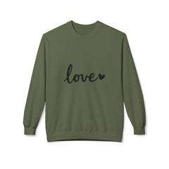 Love Script Crewneck Sweatshirt