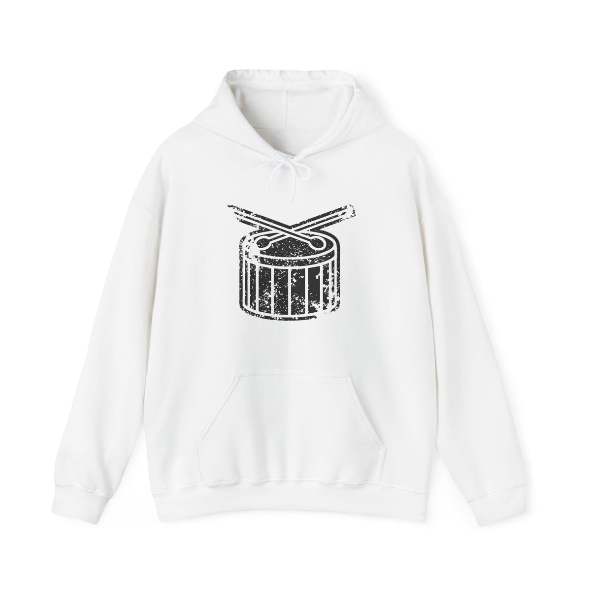 Drum & Sticks Vintage Graphic Hoodie