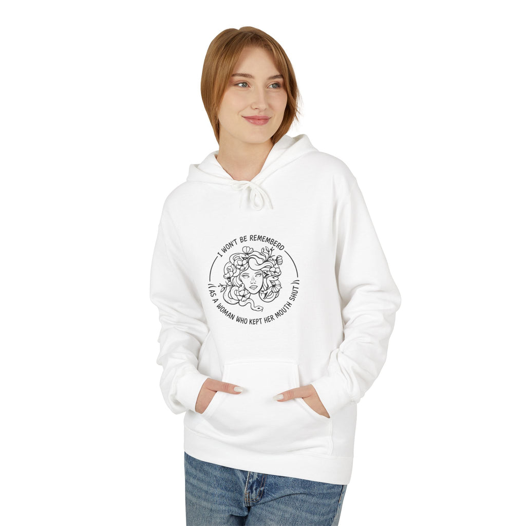 Hoodie — Cat Yoga Illustration “I Won’t Be Anxious If My Humans Keep Me Near Catnip”