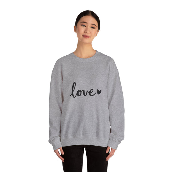 Love Script Crewneck Sweatshirt