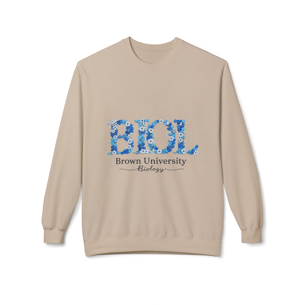 Biology Floral 'BIOL' Crewneck Sweatshirt