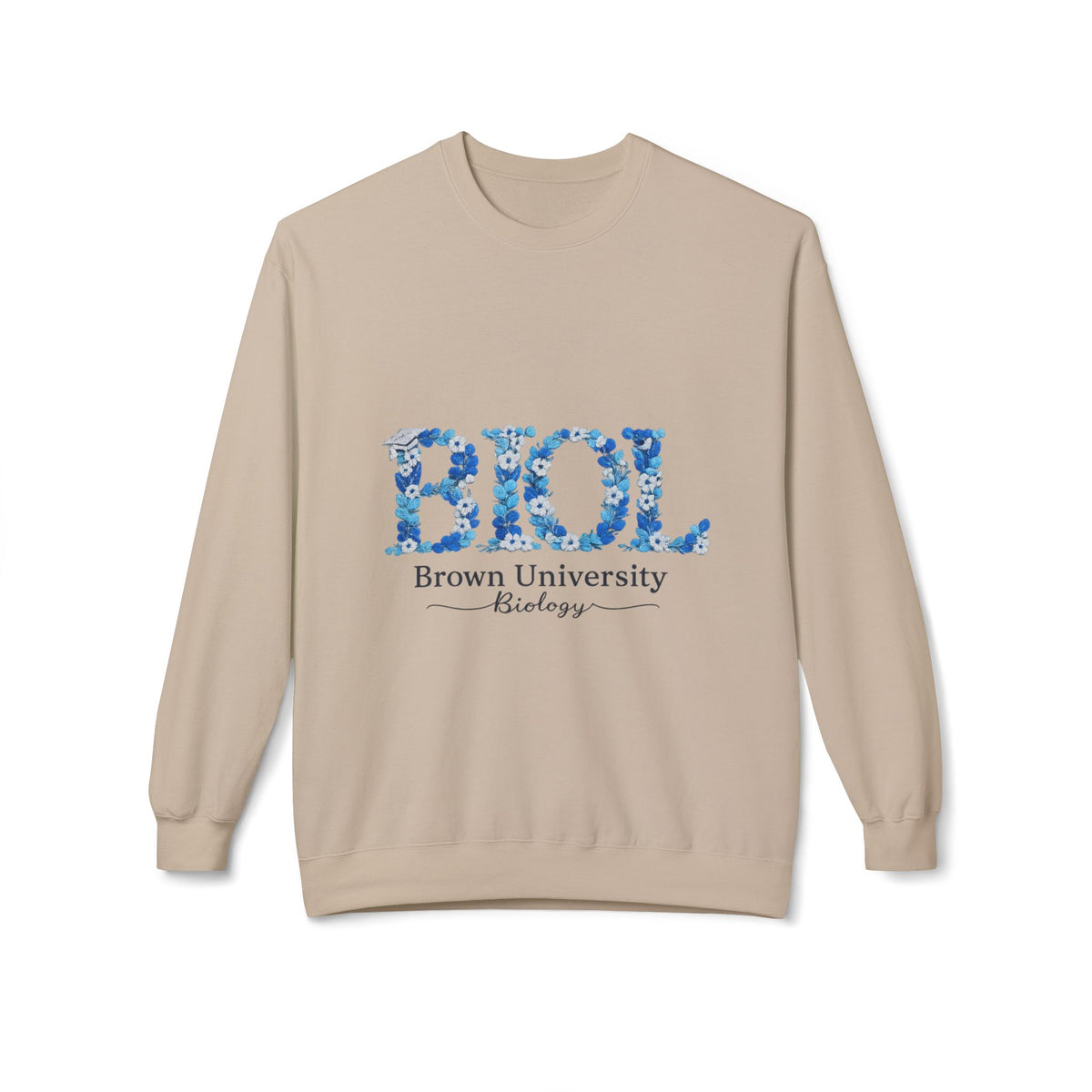 Biology Floral 'BIOL' Crewneck Sweatshirt