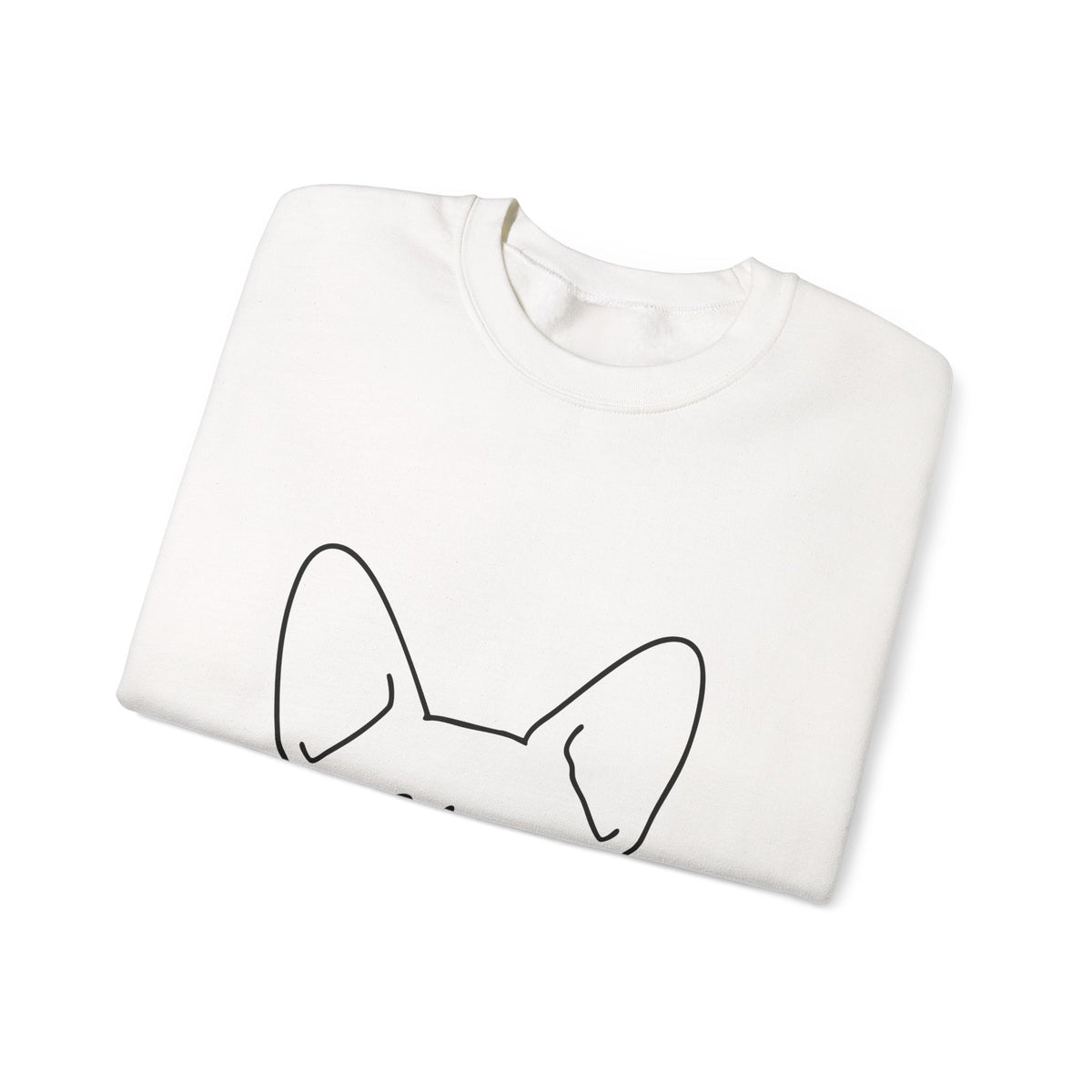 French Bulldog Ears "Blink" Crewneck Sweatshirt