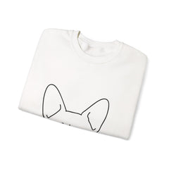 French Bulldog Ears "Blink" Crewneck Sweatshirt