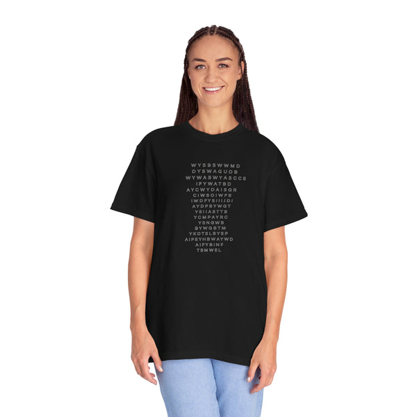 Word Search Puzzle T-Shirt