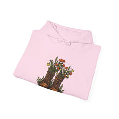 Vintage Cowboy Boots Floral Hoodie