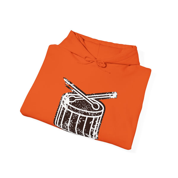 Drum & Sticks Vintage Graphic Hoodie