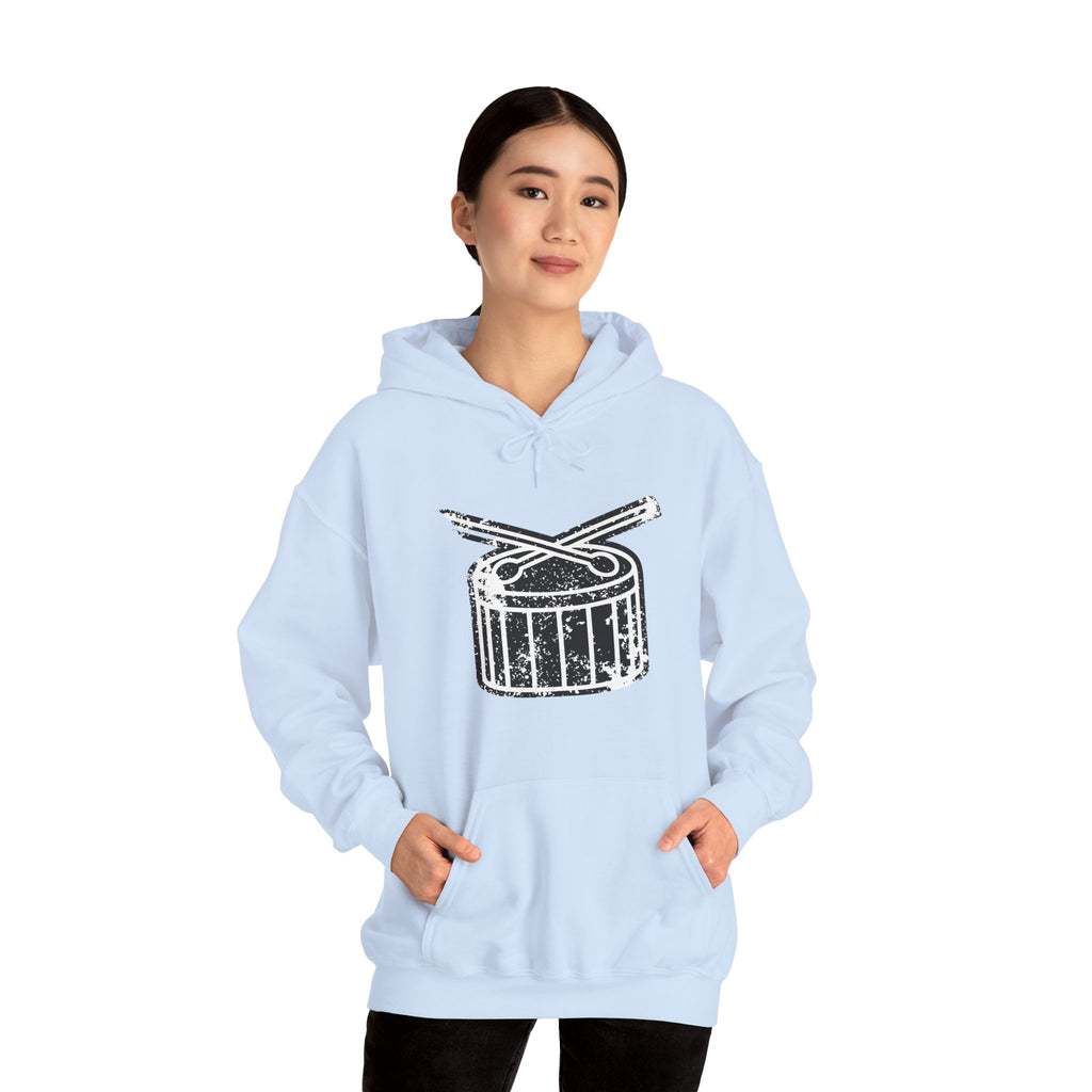 Drum & Sticks Vintage Graphic Hoodie