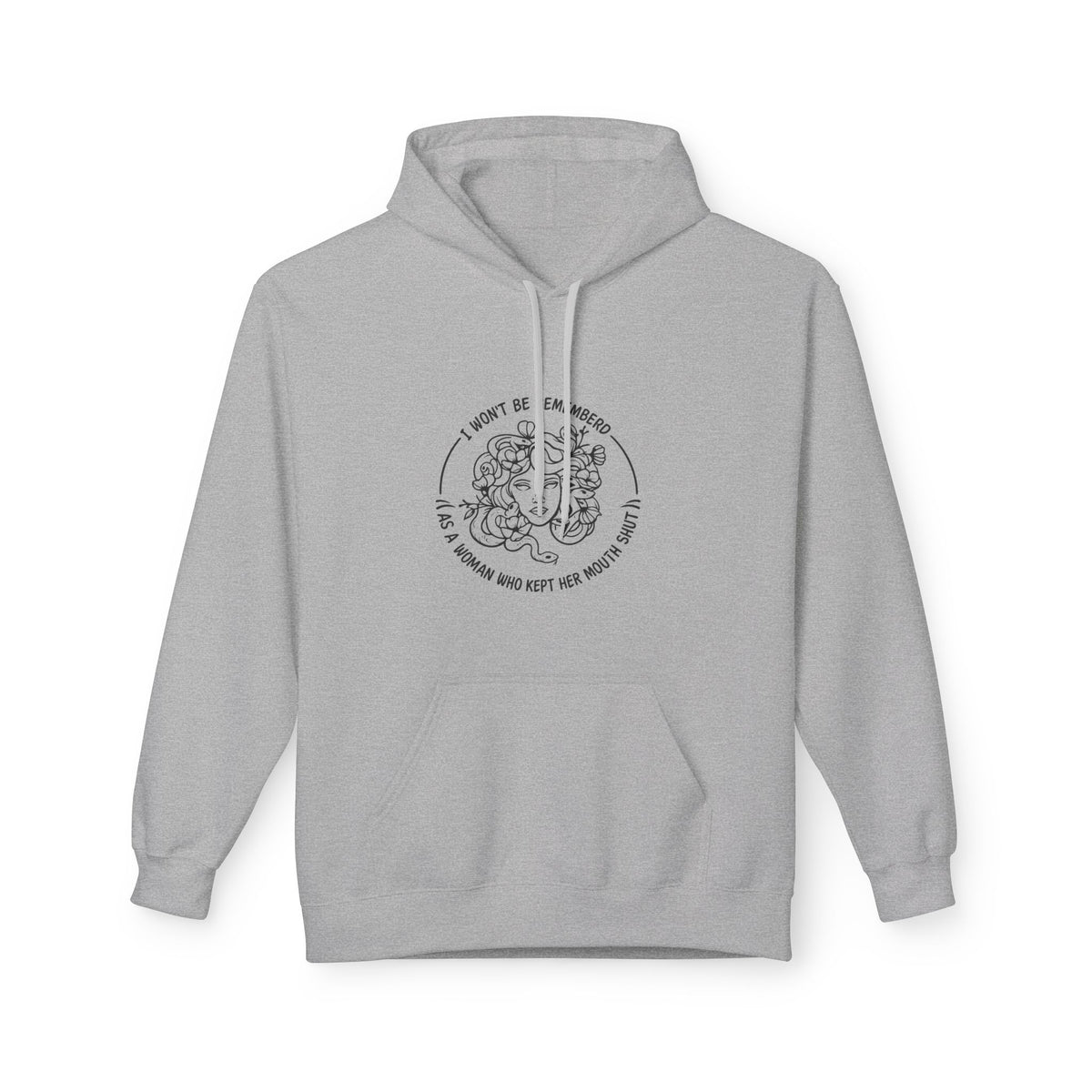 Hoodie — Cat Yoga Illustration “I Won’t Be Anxious If My Humans Keep Me Near Catnip”