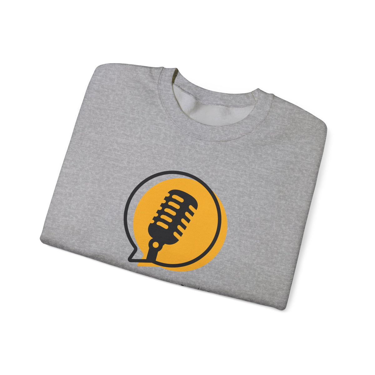 Podcast Microphone Crewneck Sweatshirt