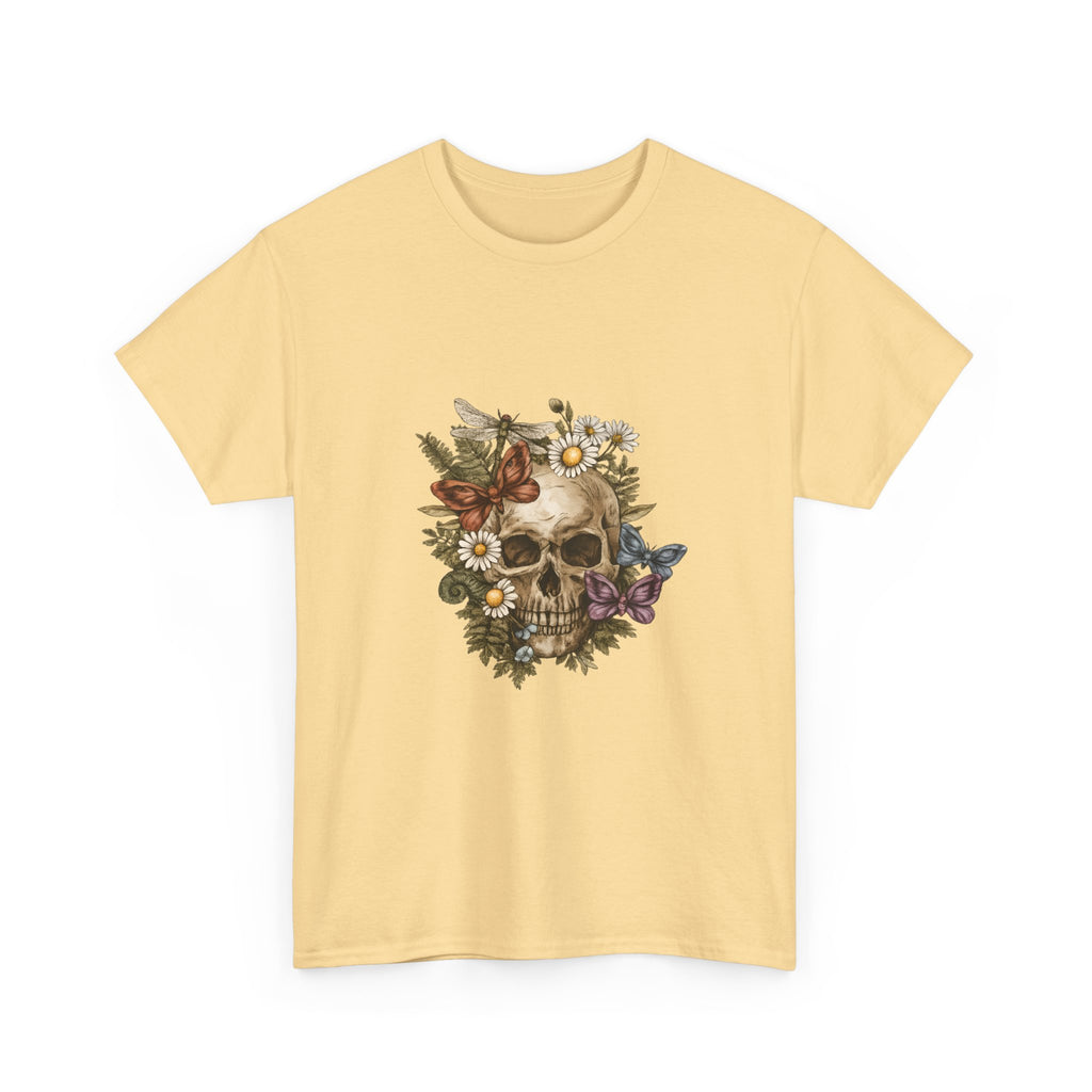 Floral Skull Tee