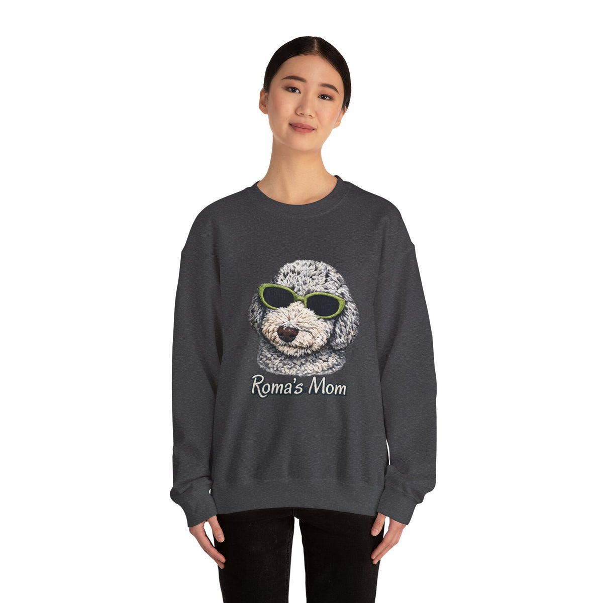 Dog Mom Crewneck Sweatshirt