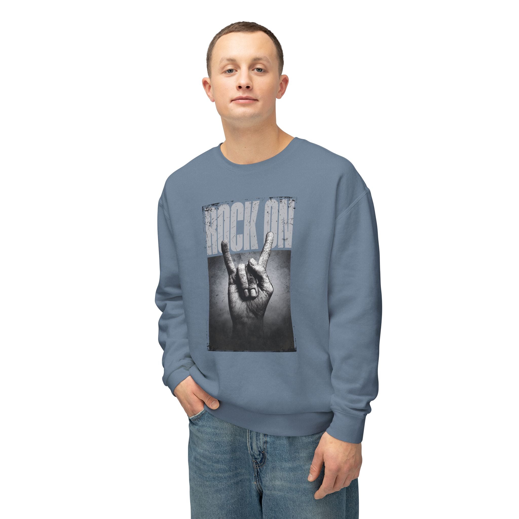 Rock On Crewneck Sweatshirt Secondary image