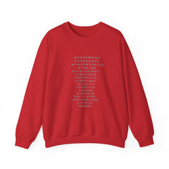 Black Eye Chart Sweatshirt