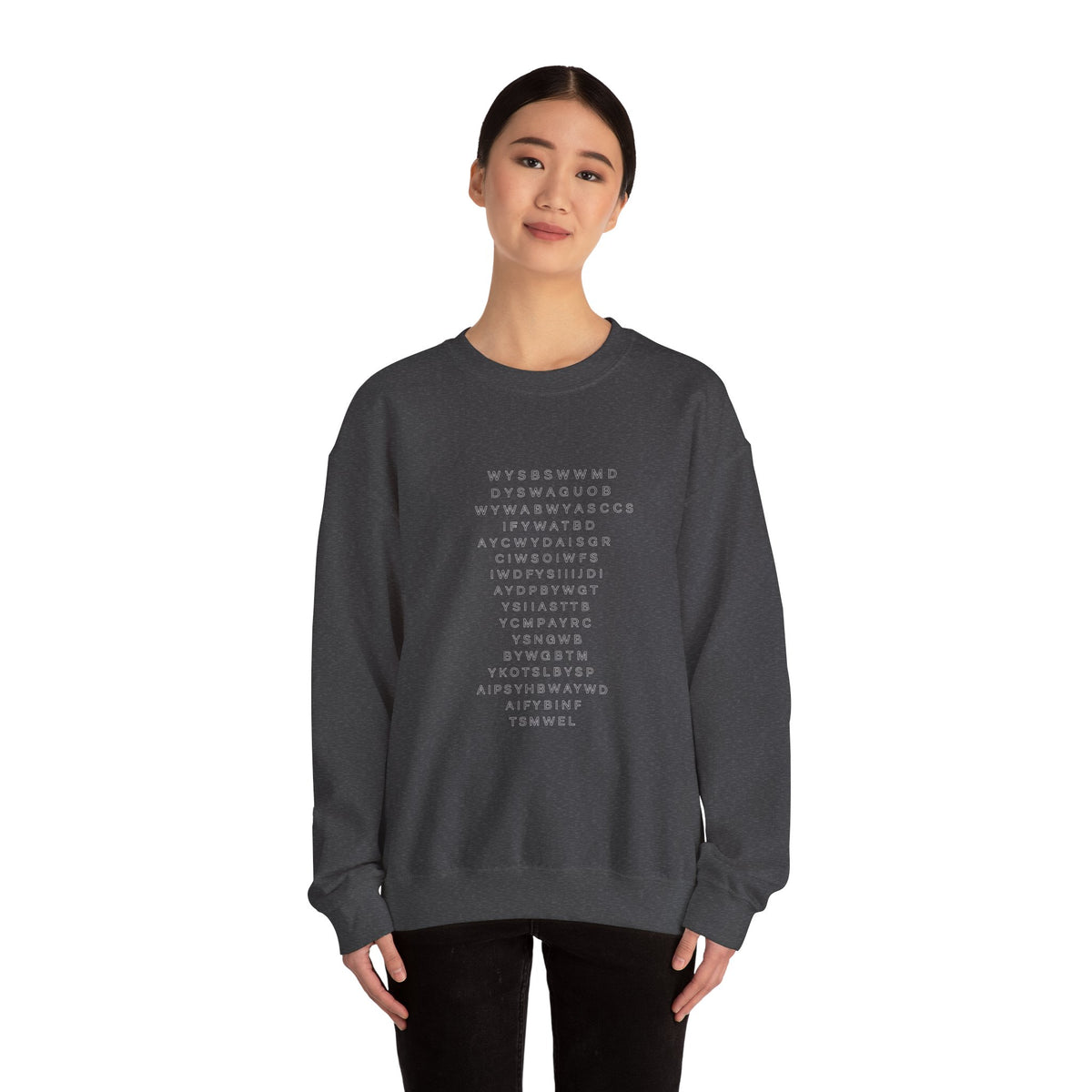 Black Eye Chart Sweatshirt