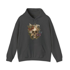 Floral Skull Hoodie