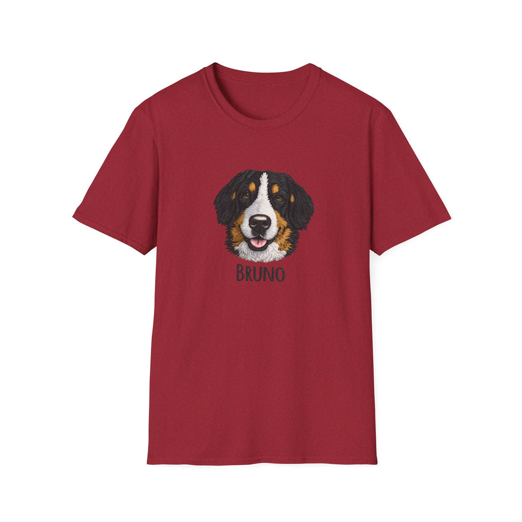 Bernese Mountain Dog Portrait T-Shirt