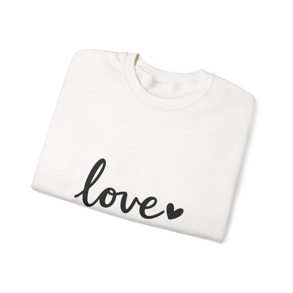 Love Script Crewneck Sweatshirt
