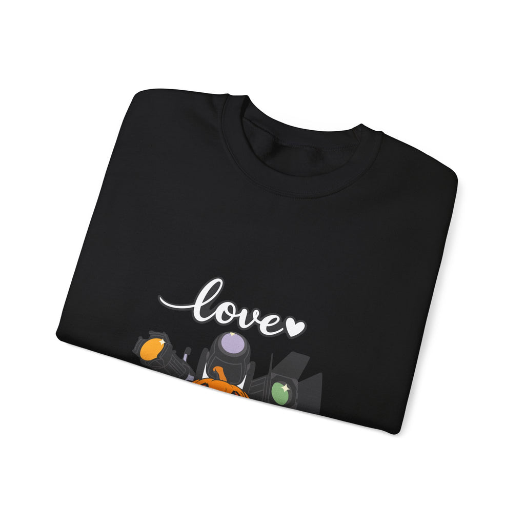 Halloween Jack-o'-Lantern Love Sweatshirt