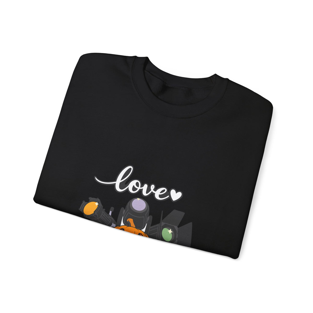 Halloween Jack-o'-Lantern Love Sweatshirt