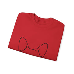 French Bulldog Ears "Blink" Crewneck Sweatshirt