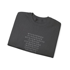 Black Eye Chart Sweatshirt